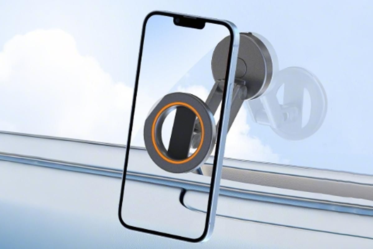 Car Phone Holder 360-Degree Rotating Adhesive Dashboard Mount V1263-JX-6402