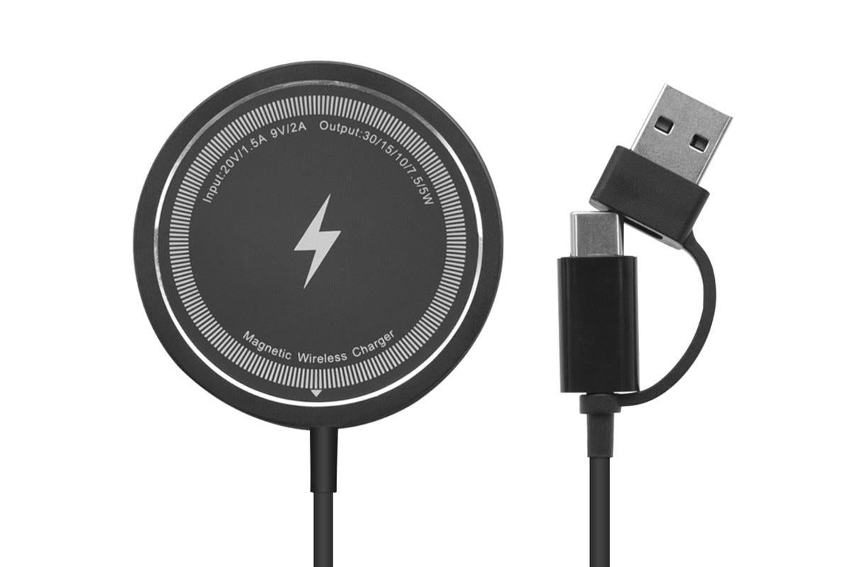 Magsafe Wireless Charger for iPhone 16 15 14 13 12 Fast Charger -Black V1263-JX-6407-1