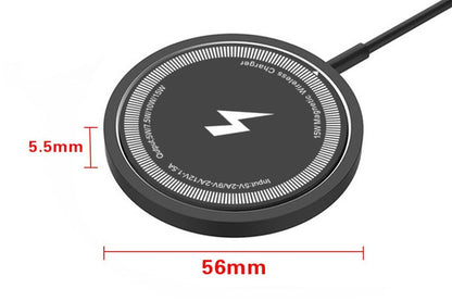 Magsafe Wireless Charger for iPhone 16 15 14 13 12 Fast Charger -Black V1263-JX-6407-1
