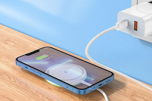 Magsafe Wireless Charger for iPhone 16 15 14 13 12 Fast Charger -White V1263-JX-6407-2