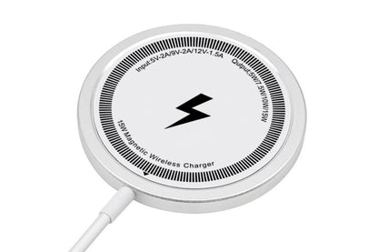 Magsafe Wireless Charger for iPhone 16 15 14 13 12 Fast Charger -White V1263-JX-6407-2