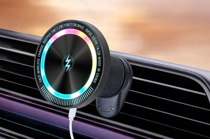 15W Wireless Car Charger Phone Holder Mount Mag Safe for iPhone 12 13 14 Pro Max V1263-JX-6408