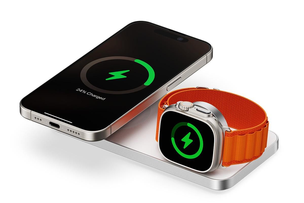 3 in 1 Charging Station for iPhone Wireless Charger Wireless Charger Dock for Apple Watch iPhone AirPods V1263-JX-6410-1