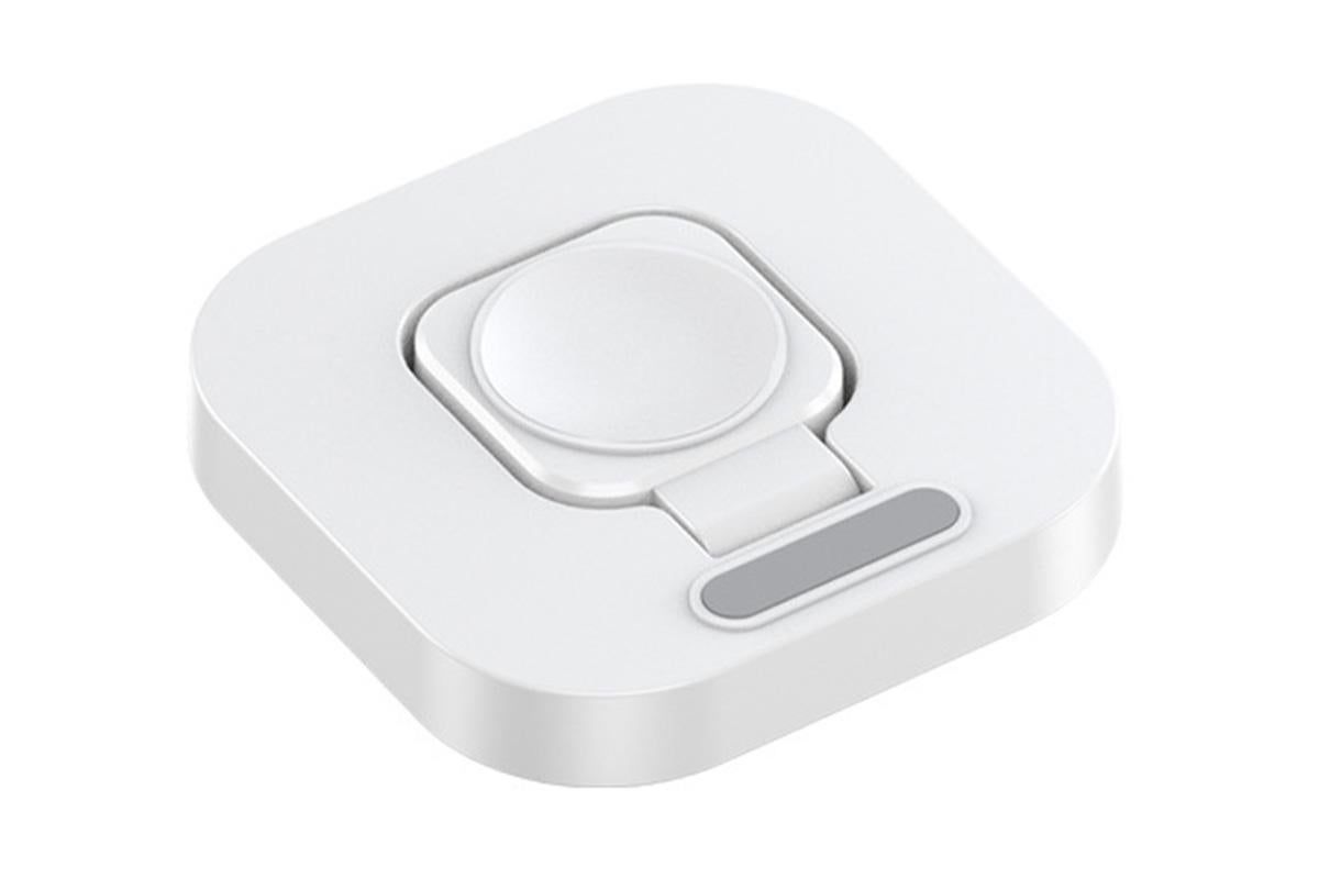 Portable Charging Dock for Apple Watch Wireless Watch Charger Stand Compatible with Apple Watch -White V1263-JX-6415-1