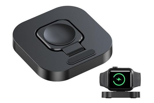 Portable Charging Dock for Apple Watch Wireless Watch Charger Stand Compatible with Apple Watch -Black V1263-JX-6415-2