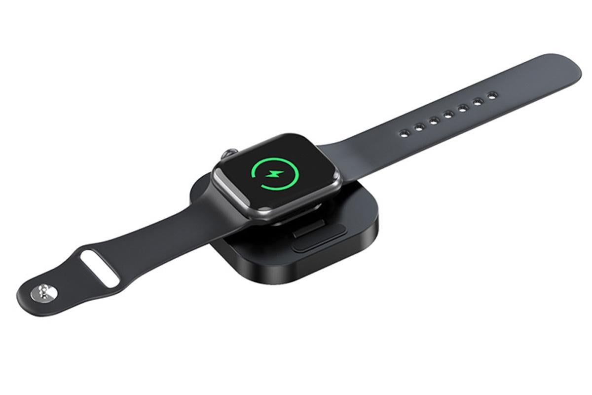 Portable Charging Dock for Apple Watch Wireless Watch Charger Stand Compatible with Apple Watch -Black V1263-JX-6415-2