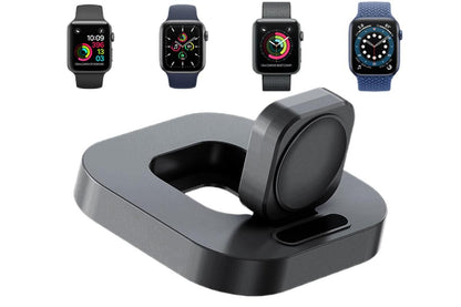 Portable Charging Dock for Apple Watch Wireless Watch Charger Stand Compatible with Apple Watch -Black V1263-JX-6415-2