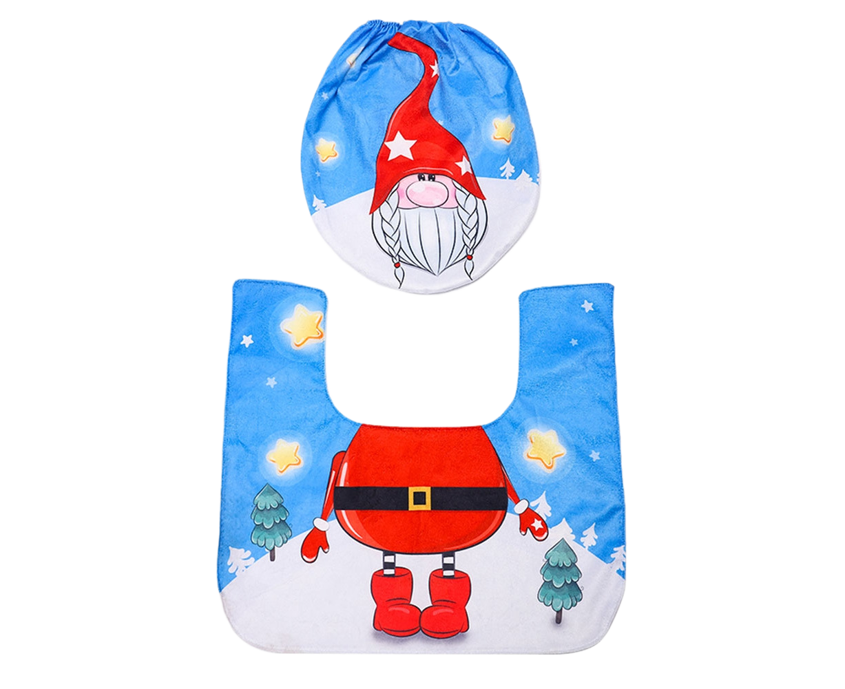 Christmas Toilet Mat Pad Kit-B V1263-JX-642