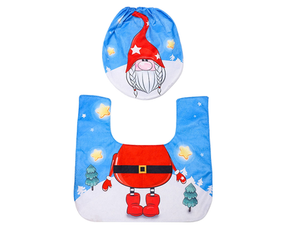 Christmas Toilet Mat Pad Kit-B V1263-JX-642