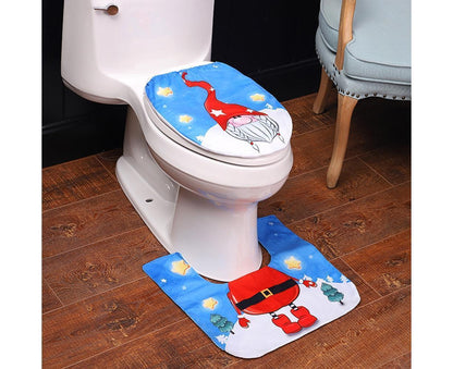 Christmas Toilet Mat Pad Kit-B V1263-JX-642