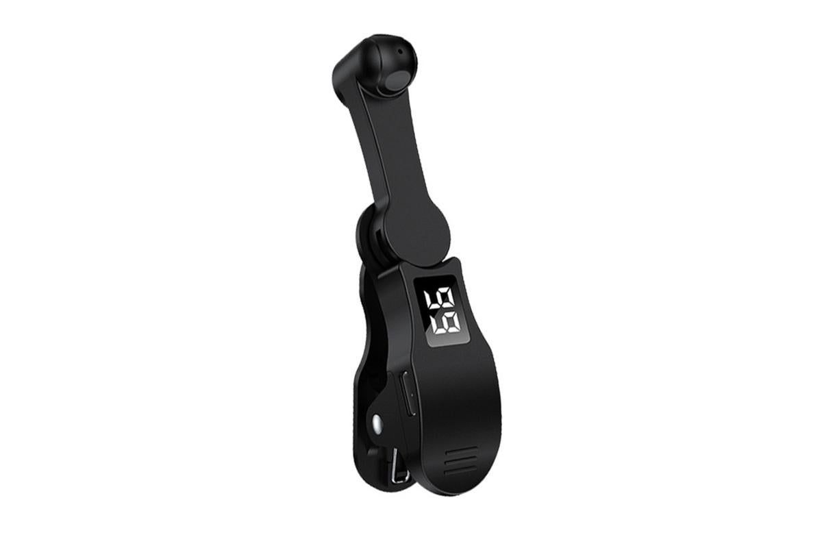 Smart Digital USB Clip on Auto Clicker for Mobile Phone Screen Live Likes - Black V1263-JX-6420-1
