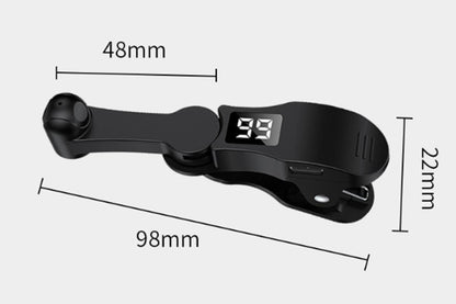 Smart Digital USB Clip on Auto Clicker for Mobile Phone Screen Live Likes - Black V1263-JX-6420-1
