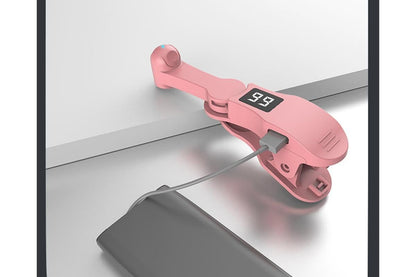 Smart Digital USB Clip on Auto Clicker for Mobile Phone Screen Live Likes - Pink V1263-JX-6420-2