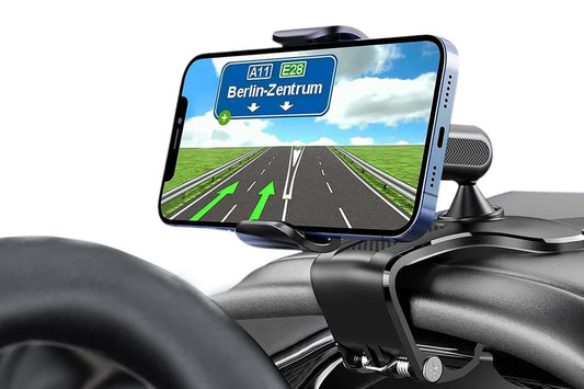 Universal Dashboard Stand 360 Degree Rotation Car Phone Holder Mount Clamp for 4.7-7.2 Inches Smartphones V1263-JX-6421