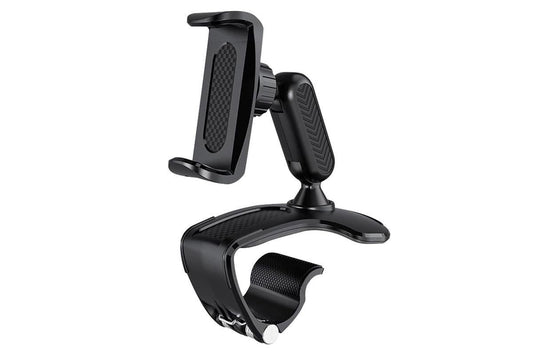 Universal Dashboard Stand 360 Degree Rotation Car Phone Holder Mount Clamp for 4.7-7.2 Inches Smartphones V1263-JX-6421