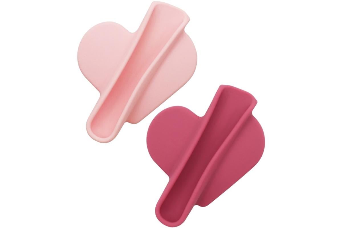 Holder for Rhode Skin Lip Lipstick Holder for Phone Case Peel and Stick Silicone Cover -Rose & Pink V1263-JX-6422-2