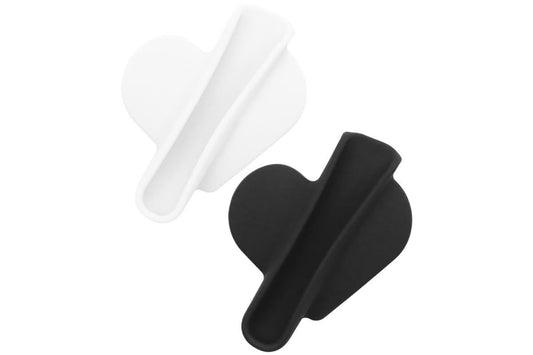 Holder for Rhode Skin Lip Lipstick Holder for Phone Case Peel and Stick Silicone Cover -White & Black V1263-JX-6422-3