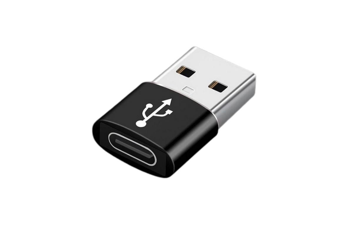 4Pack USB 3.0 to Type C 3.1 Adapter Notebook Charger USB Male to USB C Female Phone Charging Converter V1263-JX-6433-2
