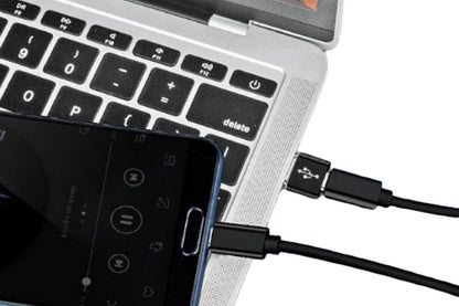 4Pack USB 3.0 to Type C 3.1 Adapter Notebook Charger USB Male to USB C Female Phone Charging Converter V1263-JX-6433-2