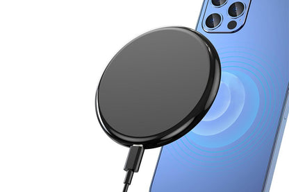 Universal 20W Qi Wireless Charger Fast Charging Pad Mobile Phone for Android Apple AirPod Pro V1263-JX-6435