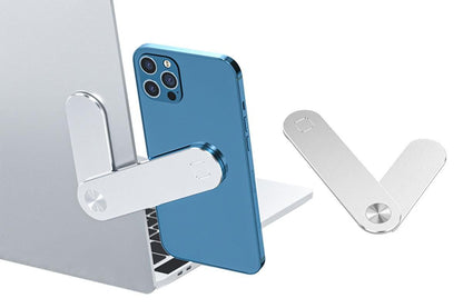 Portable PC Laptop Phone Holder Screens Expansion Mobile Side Mount Holder -Silver V1263-JX-6444-1