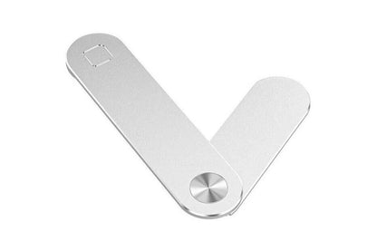 Portable PC Laptop Phone Holder Screens Expansion Mobile Side Mount Holder -Silver V1263-JX-6444-1