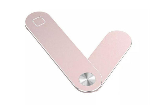 Portable PC Laptop Phone Holder Screens Expansion Mobile Side Mount Holder -Rose Red V1263-JX-6444-2