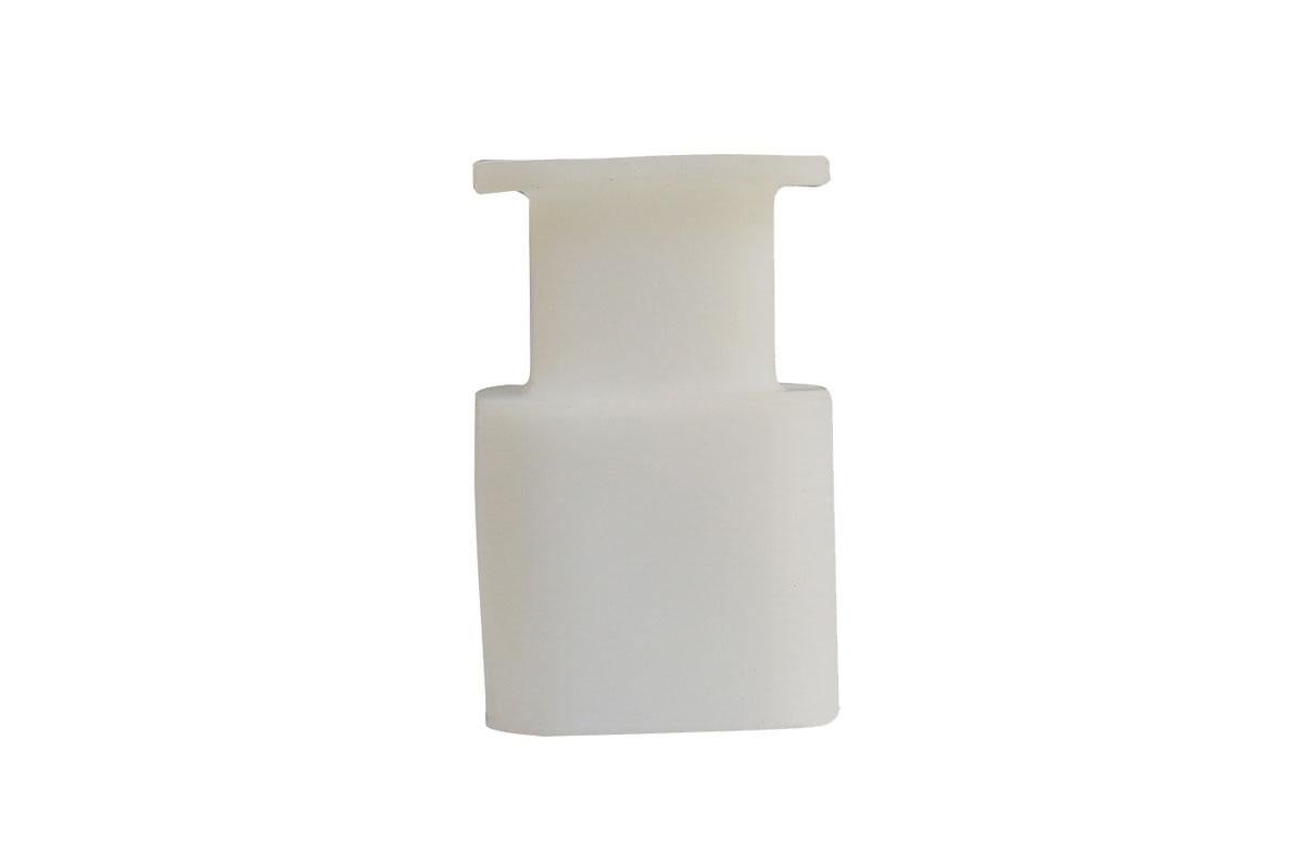 Silicone Charger Protector with Cord Wrap for Apple Phone 18W/20W Charger -Gray & White V1263-JX-6448-2