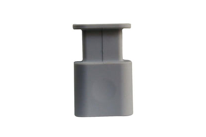 Silicone Charger Protector with Cord Wrap for Apple Phone 18W/20W Charger -Gray & White V1263-JX-6448-2