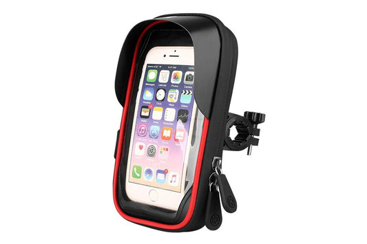 Bike Frame Bag Waterproof Bike Phone Mount Holder Bikes Accessories Gifts - Red V1263-JX-6449-3