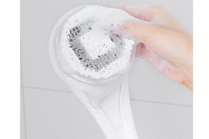 Electric Back Scrubber Body Brush Exfoliating Bath Brush for Shower - Gray V1263-JX-6505-2