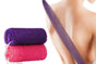 2PCS African Net Sponge Body Scrubber for Exfoliating and Bathing - Purple & Pink V1263-JX-6508-1