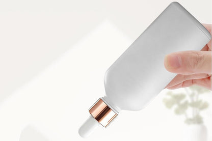 10 Pack Glass Dropper Bottles Rose Gold Caps for Essential Oils - 50ml V1263-JX-6509-3