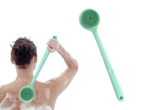 Long Handle Bath Shower Brush Back Scrubber Back Scrubber for Shower Bath Body Brush with Long Handle for Men V1263-JX-6512-3