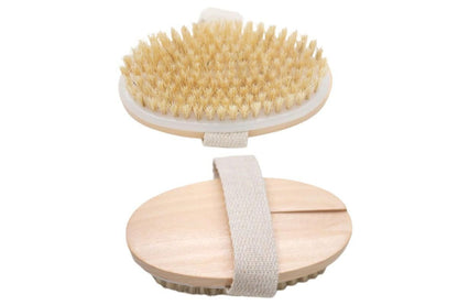 2 Pieces Long Handle Back Shower Brush with Detachable Hand Strap V1263-JX-6513