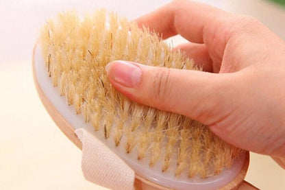 2 Pieces Long Handle Back Shower Brush with Detachable Hand Strap V1263-JX-6513