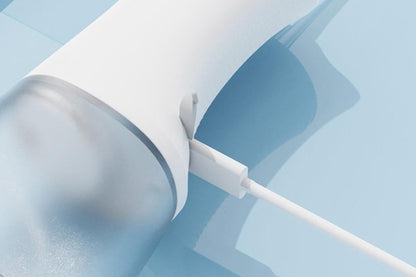 Cordless Rechargeable Portable Water Flosser for Teeth Gums Braces Care and Travel with 8 Flossing Tips V1263-JX-6522
