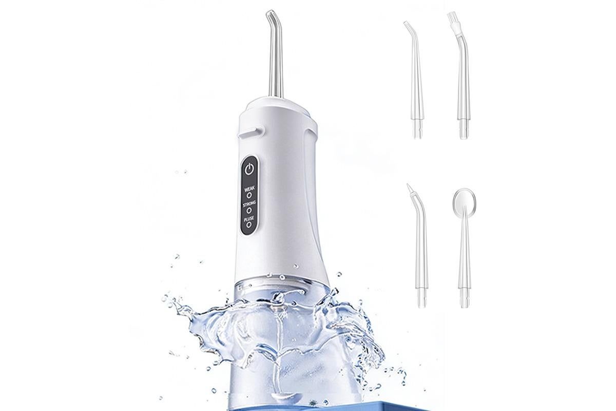 Portable Cordless Water Flosser for Teeth Deep Cleaning V1263-JX-6525
