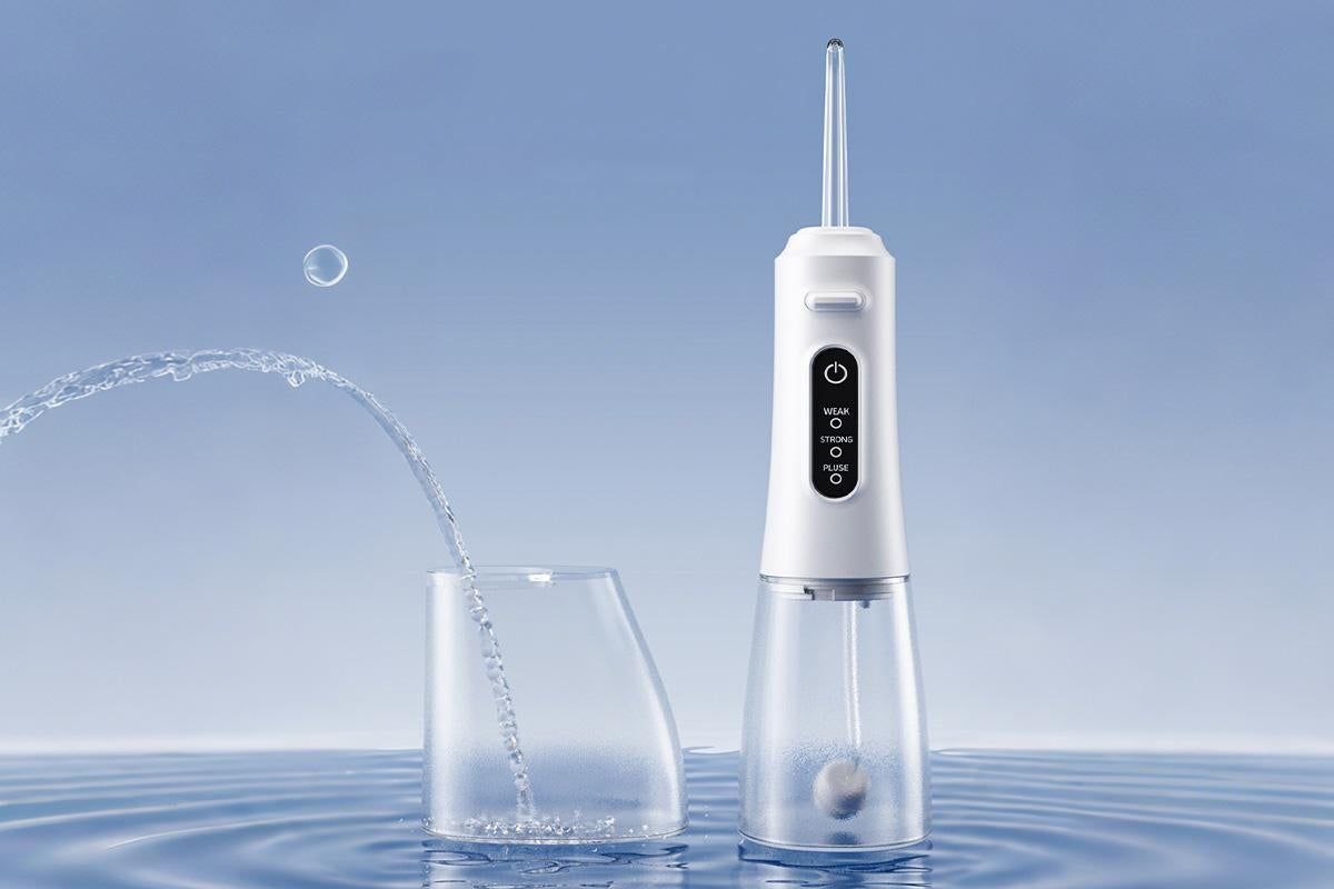 Portable Cordless Water Flosser for Teeth Deep Cleaning V1263-JX-6525