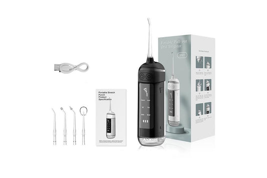 Water Dental Flosser Teeth Portable Cordless Oral Irrigator 180ML Rechargeable Travel Irrigation Cleaner IPX7 V1263-JX-6527-1