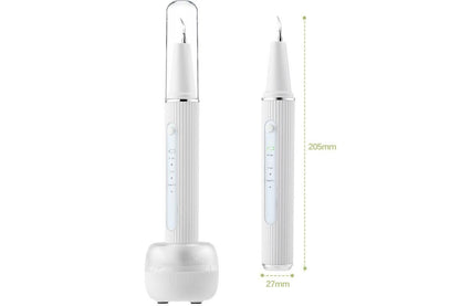 Teeth Cleaning Kit Plaque Remover Tartar Remover with 4 Replaceable Heads Rechargeable Teeth Cleaning Plaque V1263-JX-6531
