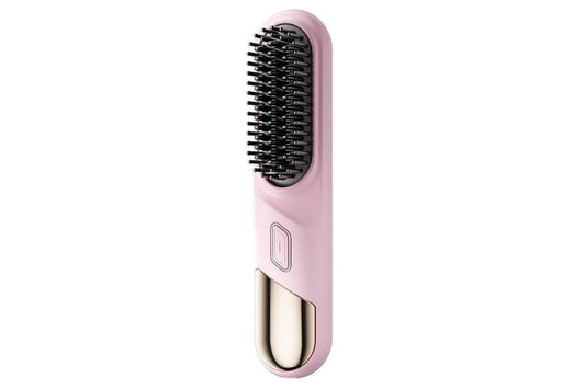 Portable Cordless Heated Straightening Brush for Travel Cordless Hair Straightener Brush Comb Straightener V1263-JX-6546-3