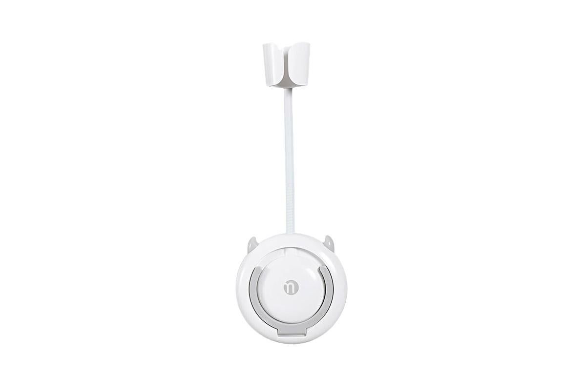 Hands-Free Hair Dryer Holder Adjustable Lazy Bracket -White-gray V1263-JX-6548-2