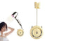 Hands-Free Hair Dryer Holder Adjustable Lazy Bracket -Yellow-silver V1263-JX-6548-3