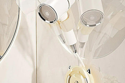 Hands-Free Hair Dryer Holder Adjustable Lazy Bracket -Yellow-silver V1263-JX-6548-3