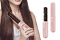 Hair Straightening Comb Negative Ion Heated Straightener Brush Curler V1263-JX-6549