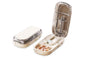Pill Cutter Pill Splitter for Small and Tiny Pills 1/2 Adjustable Pill Organizer - Beige 1/2 and 1/4 Pill V1263-JX-6550-2