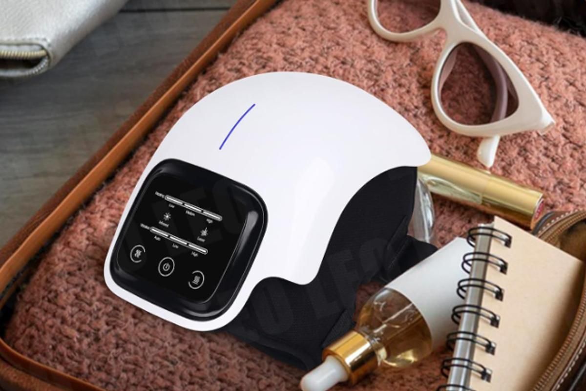 Red Light and Massage Therapy Smart Portable Knee Massager V1263-JX-6553