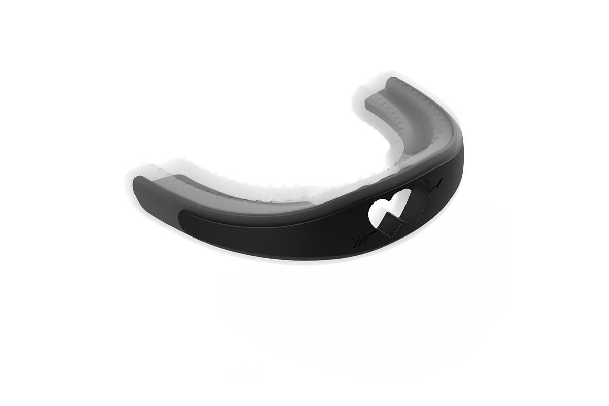 Anti-Snoring Mouth Guard Sleeping Bite Guard for Bruxism Aid Mouthpiece -Black V1263-JX-6554-1