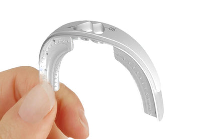 Anti-Snoring Mouth Guard Sleeping Bite Guard for Bruxism Aid Mouthpiece -White V1263-JX-6554-2